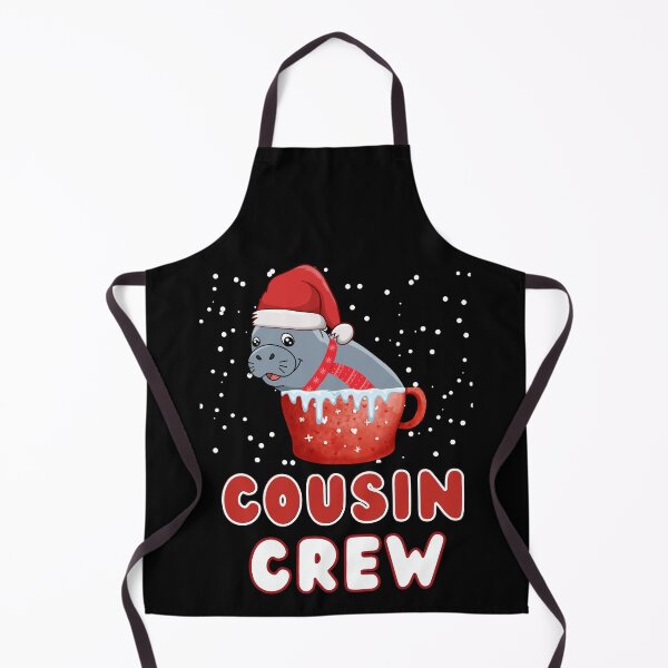 Item preview, Manatee in Santa hat Christmas cousin crew family matching designed and sold by Sasikharn.