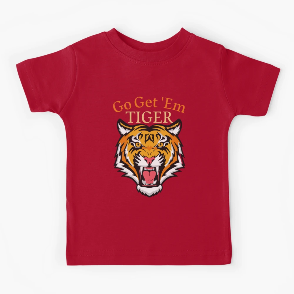 Clothing Get Em Tiger Shirt Go Get Them Tiger Cotton Tee – Intently