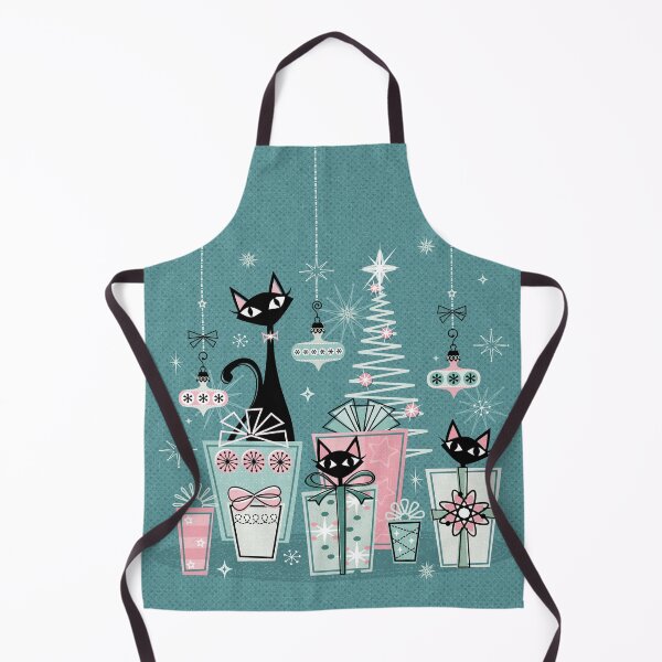 Item preview, Vintage Kitty Christmas II ©studioxtine designed and sold by studioxtine.