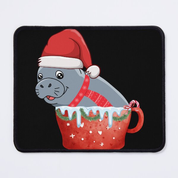 Item preview, Manatee in Santa hat Christmas family matching designed and sold by Sasikharn.