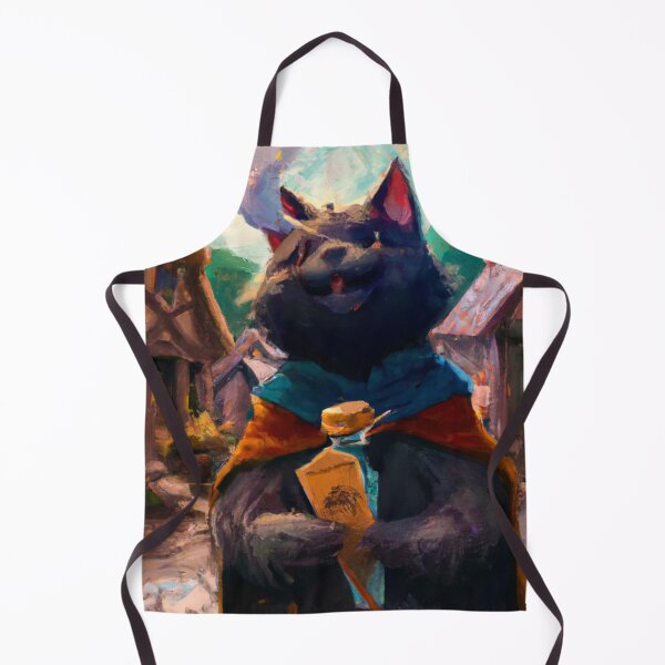 Item preview, Potts the Cat, with new vial (Fantasy) designed and sold by thecatandkettle.