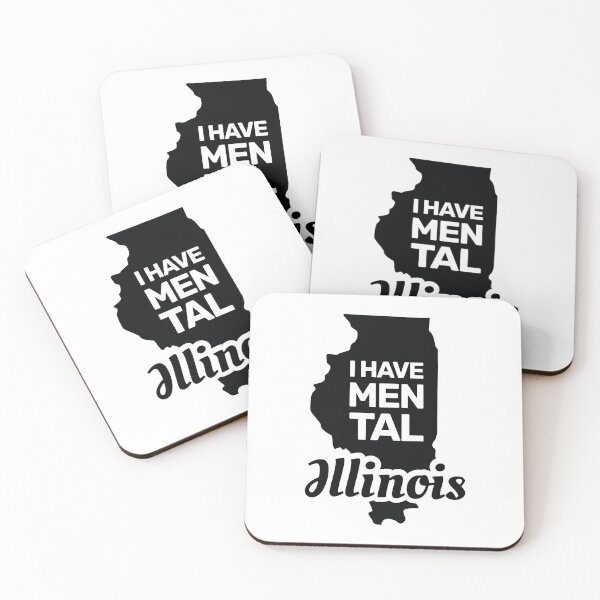 Item preview, I have mental Illinois funny joke usa state  designed and sold by absolutdesign.