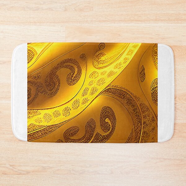 Item preview, Golden Imperial Paisley 2 designed and sold by Kingcls.