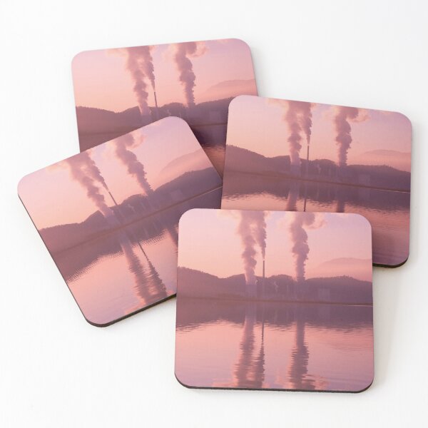 Item preview, Beautiful Landscape Of Sunset In Lake With Smoke designed and sold by shoppnow1.