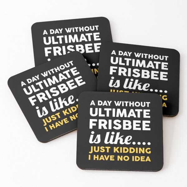 Item preview, A Day Without Ultimate Frisbee Is Like ... Just Kidding I Have No Idea - Funny Vintage Flying Disc Player designed and sold by T-shirt For You.