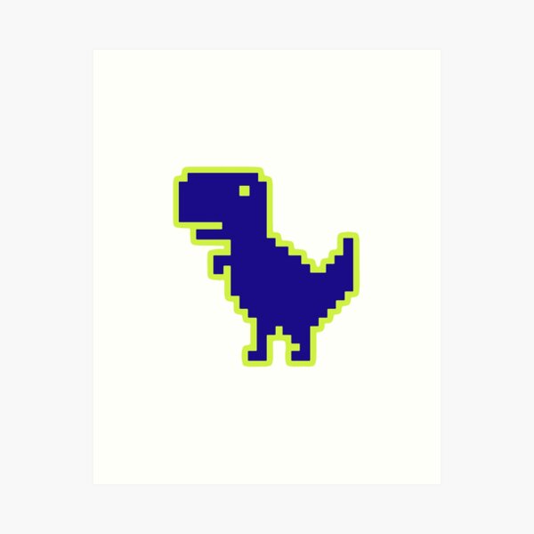 Voxel Dino T-Rex Chrome