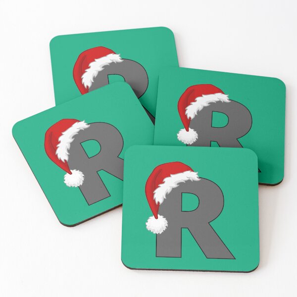 Item preview, Christmas Letter R with Santa Hat designed and sold by Lyssarien.