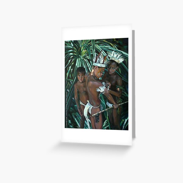 Island Boys Greeting Card