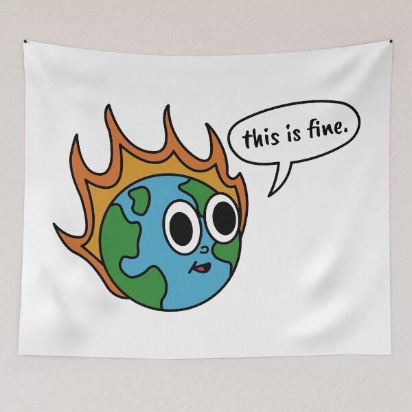 Item preview, Burning planet designed and sold by maryvorgane.