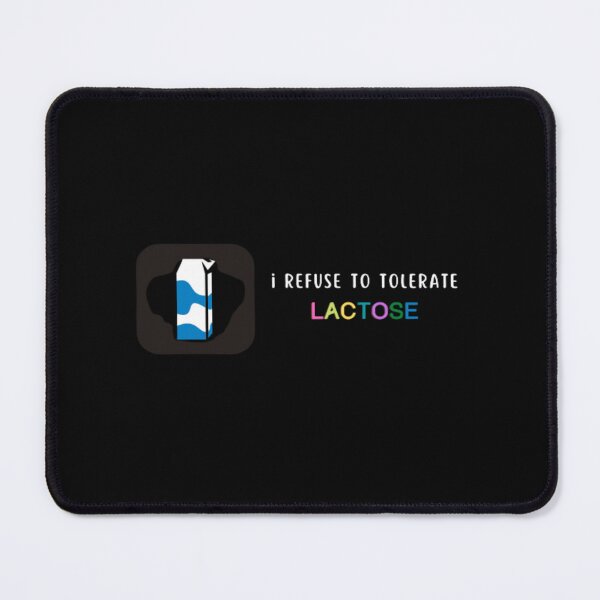 Item preview, Dairy Free I Refuse To Tolerate Lactose | Dark Background designed and sold by embaarc.