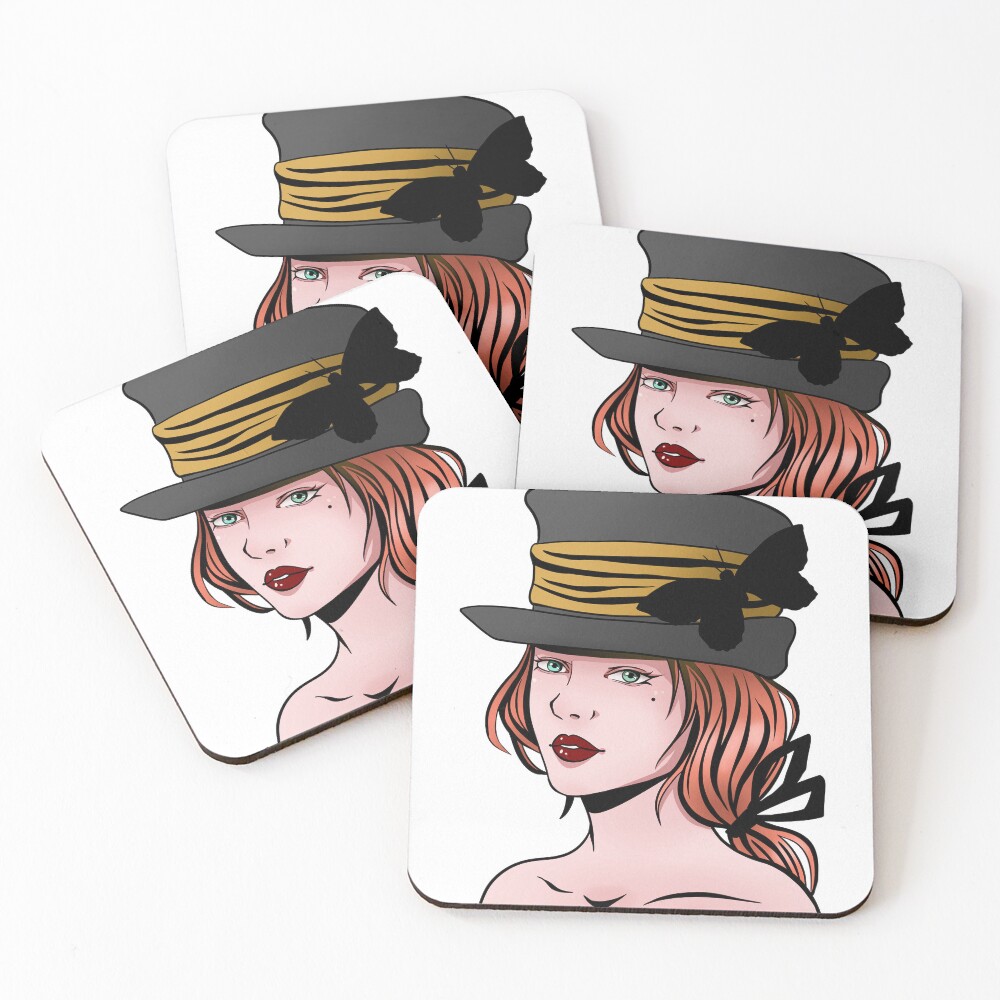 Item preview, Coasters (Set of 4) designed and sold by Rommiesart.
