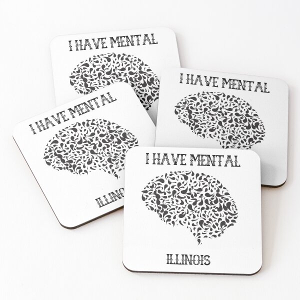 Item preview, I Have Mental Illinois designed and sold by Ayashopp.