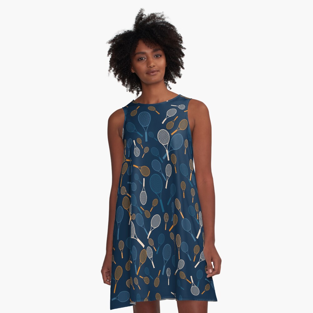 Item preview, A-Line Dress designed and sold by BigCityTennis.