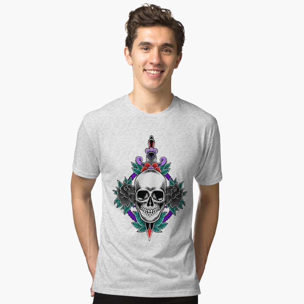 Item preview, Tri-blend T-Shirt designed and sold by BlackRosePress.
