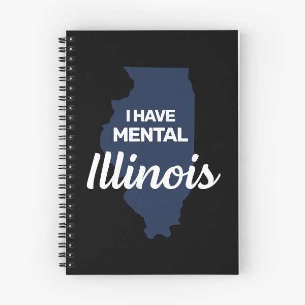 Item preview, I have mental Illinois funny joke usa state america designed and sold by absolutdesign.