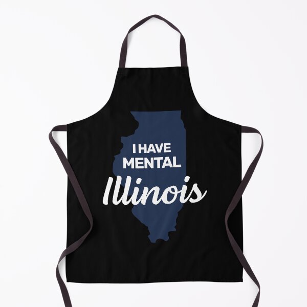 Item preview, I have mental Illinois funny joke usa state america designed and sold by absolutdesign.