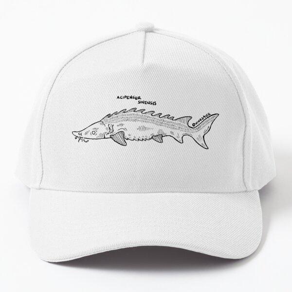 Atlantic sturgeon fish hat/ one size fits all