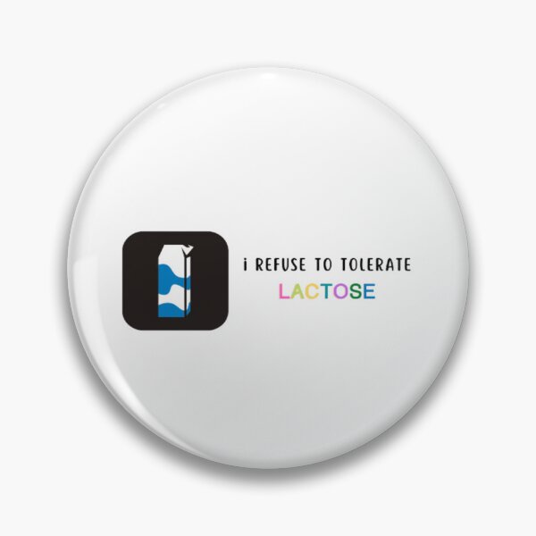 Item preview, Dairy Free I Refuse To Tolerate Lactose | Light Background  designed and sold by embaarc.