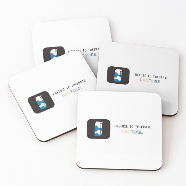 Item preview, Dairy Free I Refuse To Tolerate Lactose | Light Background  designed and sold by embaarc.