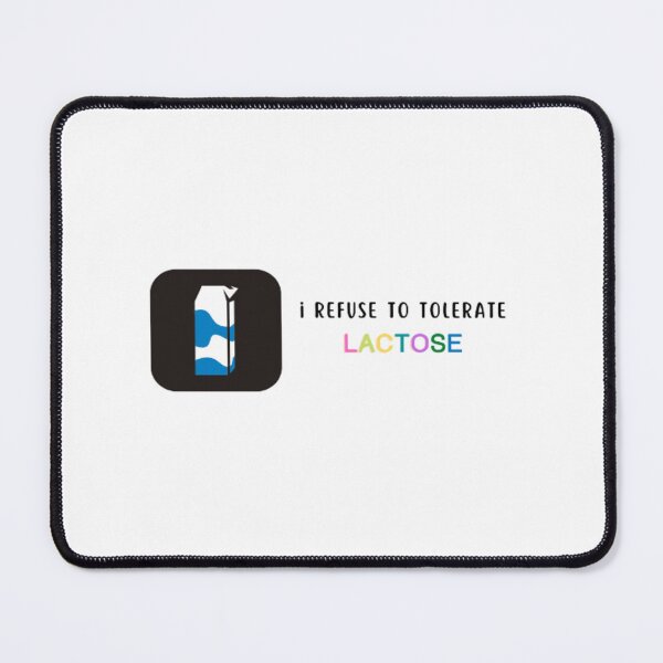 Item preview, Dairy Free I Refuse To Tolerate Lactose | Light Background designed and sold by embaarc.