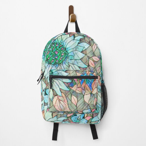 Item preview, Abstract Floral Design using shades of turquoise and teal designed and sold by ditzy-designs.