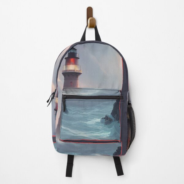Item preview, The Drowning Lighthouse And The Angry Sea designed and sold by 18thCircusCat.