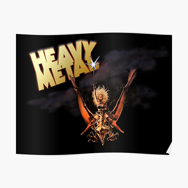 "Heavy Metal.1981" Poster For Sale By Gribouille85 | Redbubble