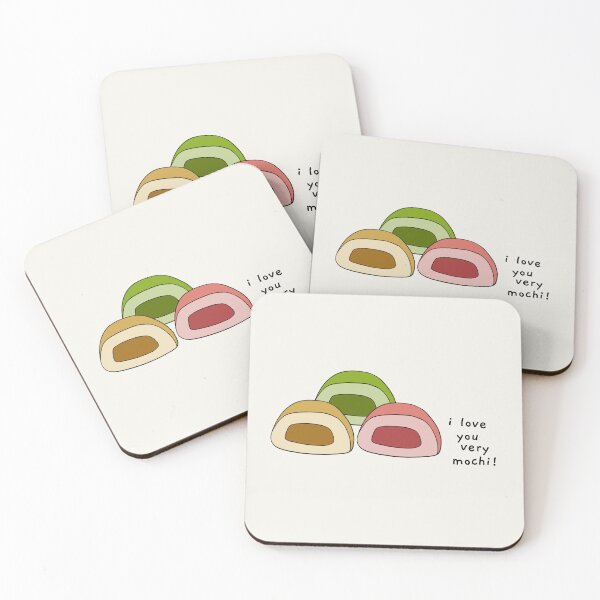 Item preview, i love you very mochi! designed and sold by AprilCreations.