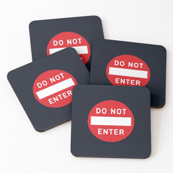 Item preview, do not enter sign designed and sold by LewisRichie.