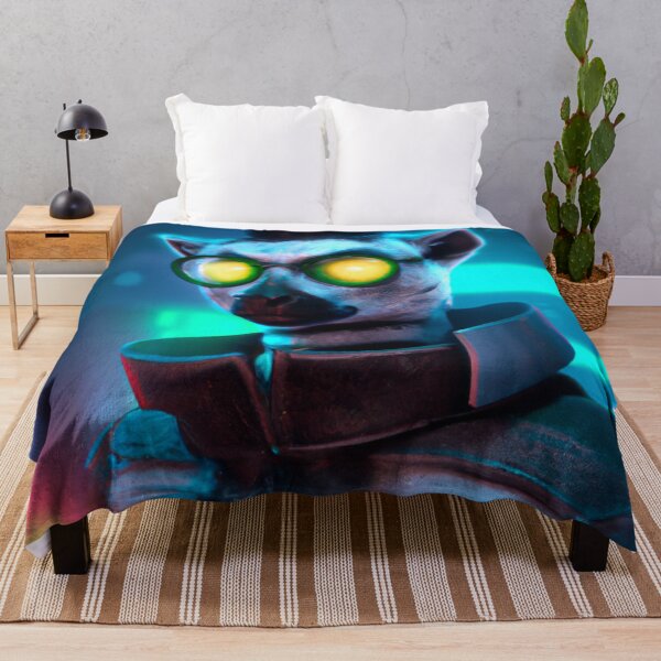 Item preview, Lemur in Cyber City designed and sold by SteamedpunkVegg.