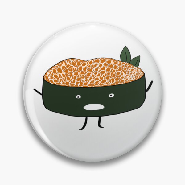 Item preview, Surprised Sushi Character  designed and sold by coloredbycarlie.