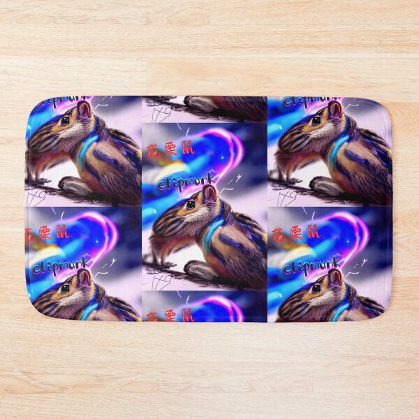 Item preview, Chipmunks with Fantastic Colors 花栗鼠 designed and sold by zheworkstudio.