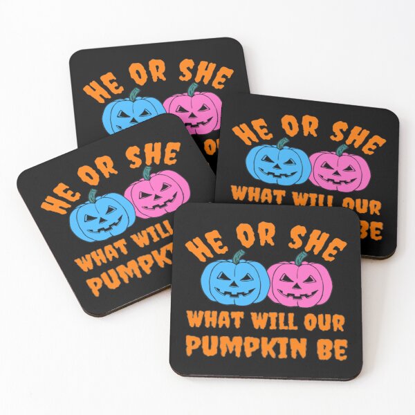Item preview, he or she what will our little pumpkin be designed and sold by Ahmed Graphic .