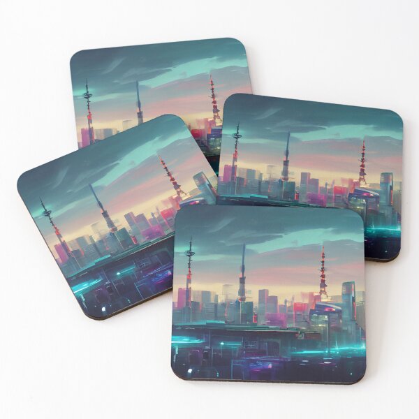 Item preview, Neon Tokyo designed and sold by ParadiseSlice.