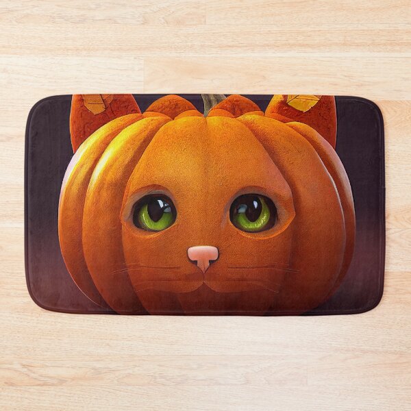 Item preview, Pumpkin Cat in time for Halloween designed and sold by Left-Hand-Tree.