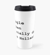 Taza de viaje Citas mentales: Tom Holland