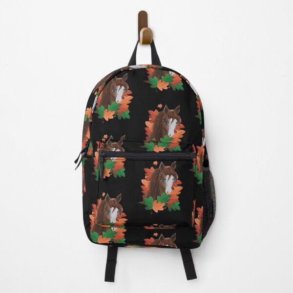 Item preview, Cute Horse with colorful Autumn leaves designed and sold by cuteunicornshop.