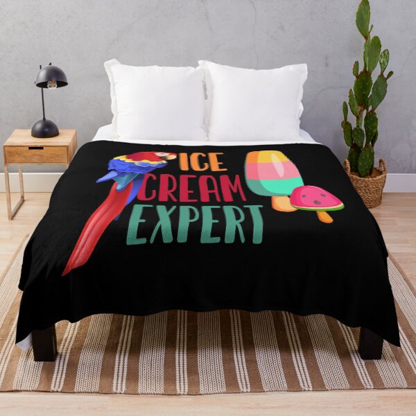 Item preview, Ice Cream Expert Parrots Ice Cream On Summer Family Vacation Gift designed and sold by TMelonShop.