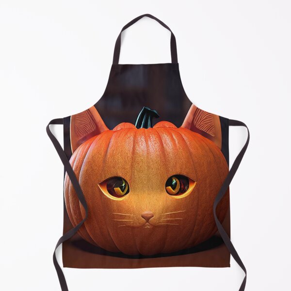Item preview, Pumpkin Cat in time for Halloween #2 designed and sold by Left-Hand-Tree.