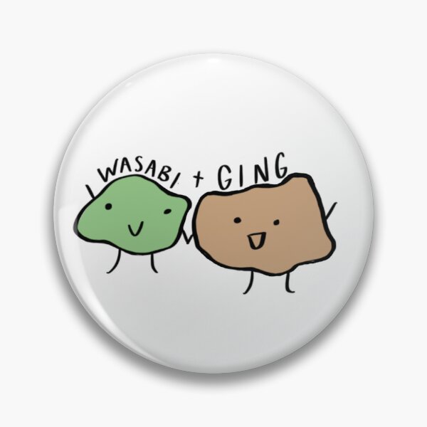 Item preview, Wasabi and Ginger Best Friends designed and sold by coloredbycarlie.
