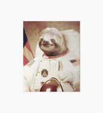 Astronaut Sloth Art Board