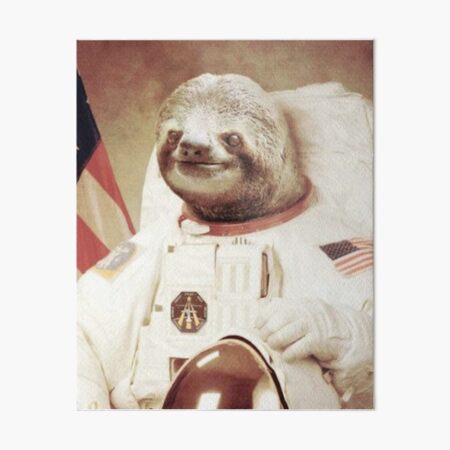 Item preview, Astronaut Sloth  designed and sold by Rhishiplarry.