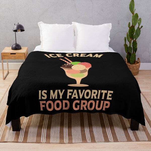Item preview, Cute Ice Cream Is My Favorite Food Group Cone Women Girl Kid Gift designed and sold by TMelonShop.