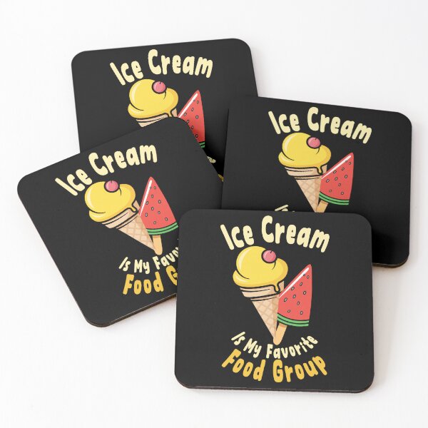 Item preview, Ice Cream Is My Favorite Food Group Watermelon Ice Cream Kid Gift designed and sold by TMelonShop.