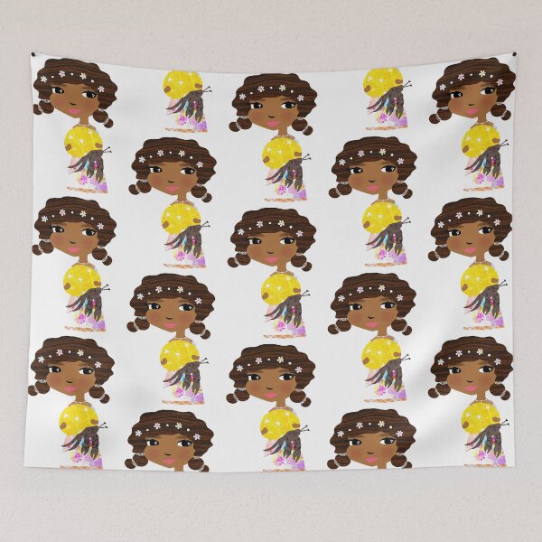 Item preview, Girl with Hermit Crab/Vivie & Vesper designed and sold by ruby + acorn.