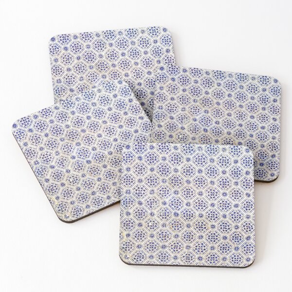 Item preview, Iberian Moorish Style Blue Pattern designed and sold by Stephen Frost.