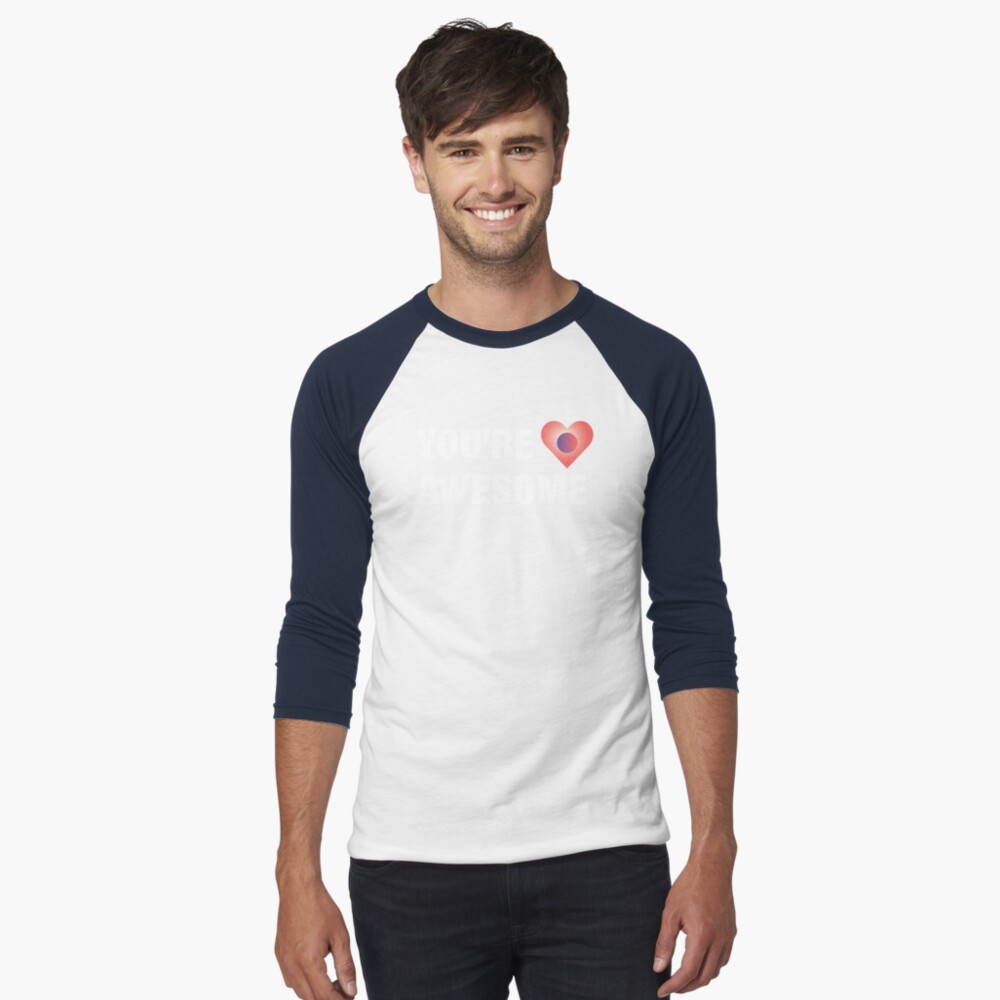 Item preview, Baseball ¾ Sleeve T-Shirt designed and sold by PennyAraujo.