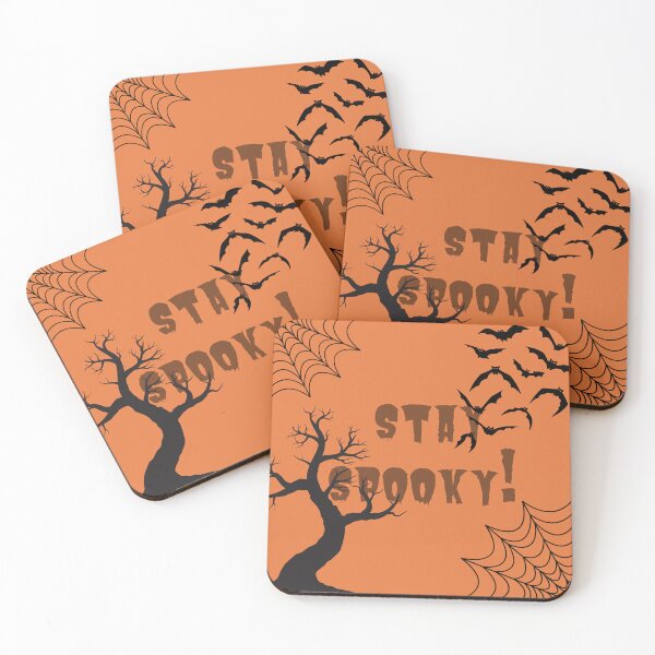Aperçu de l'œuvre Restez effrayant Halloween créée et vendue par IKnowYouLoveMe.