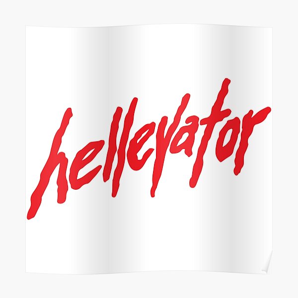 Kentucky Kingdom Hellevator Poster For Sale By 90s Mall Redbubble