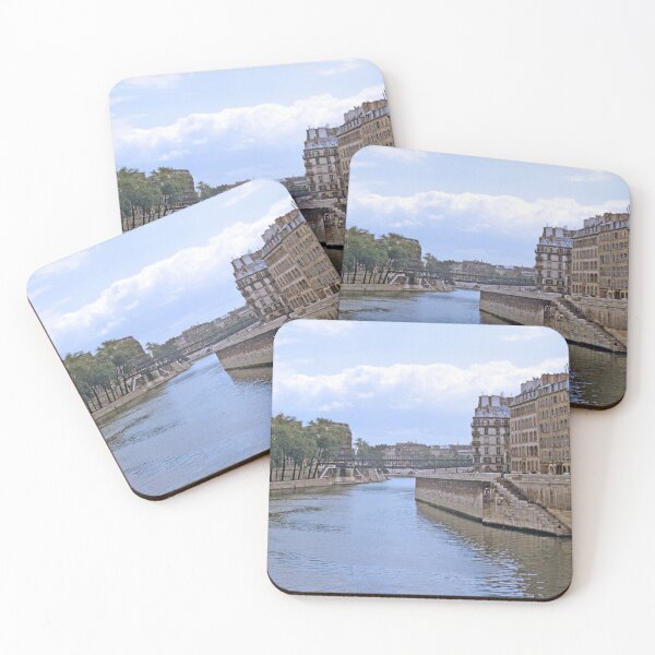Item preview, 1940s - View of Waterways in Paris, France designed and sold by thatwaslife.